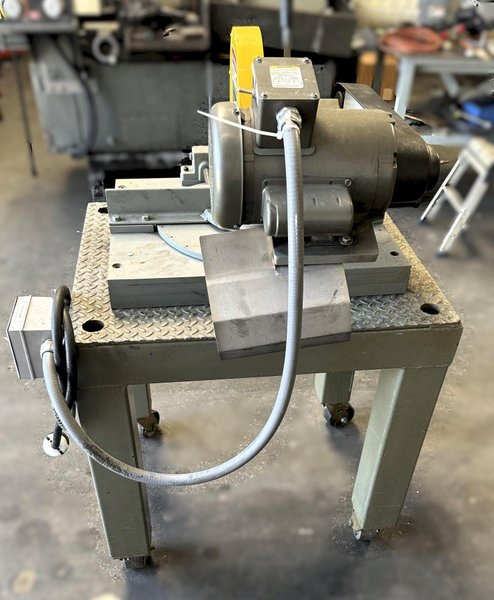 KALAMAZOO K10 Abrasive Miter Chop Saw With Baldor 115/230 Volt Single Phase 3hp Motor HD Metal Caster Wheeled Stand