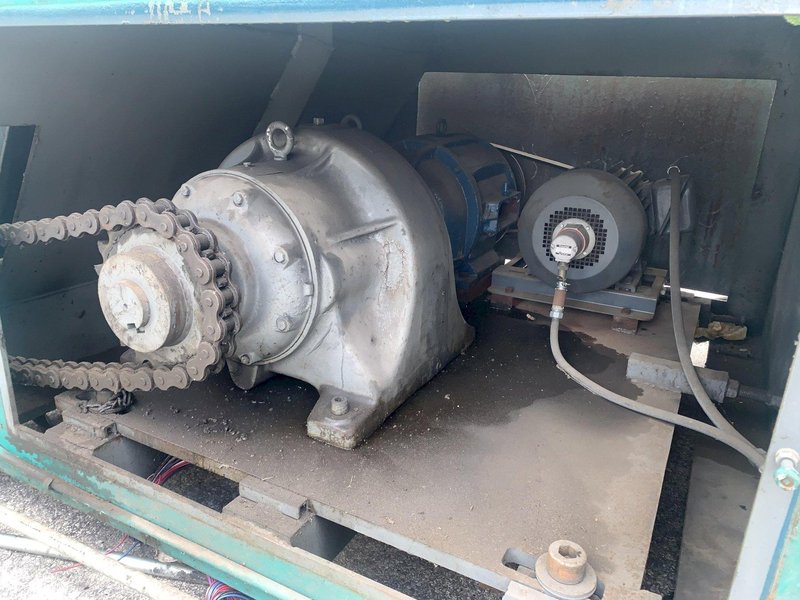 20,000 LB X 30&quot; X .500&quot; YODER COIL CRADLE &amp; STRAIGHTENER FEED LINE: STOCK #13050