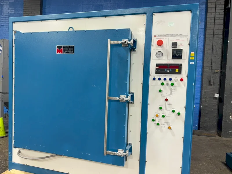 T-M VACUUM PRODUCTS 48” X 48” X 48” CHAMBER VACUUM OVEN   -  PC48-1C