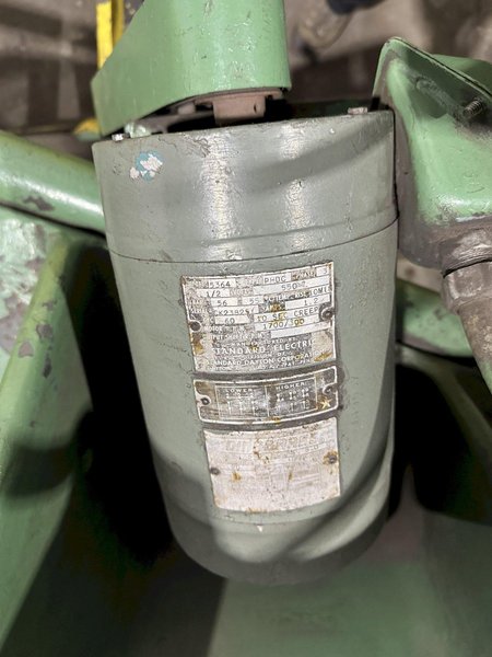 12' X 1/2" WYSONG MODEL #1250 MECHANICAL POWER SQUARING SHEAR. STOCK #1228024