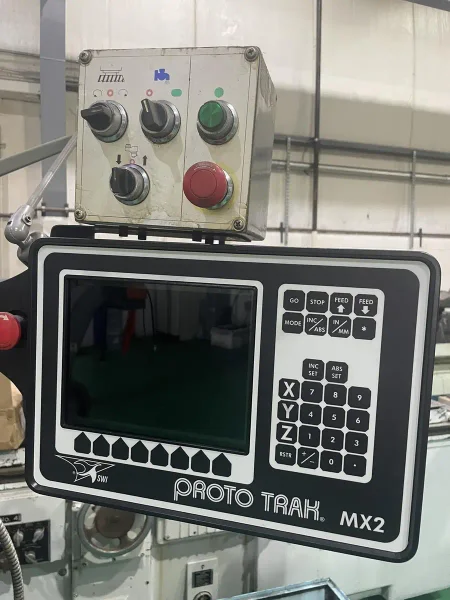 USED SANTEC 9" X 42" 2-AXIS CNC BED MILL, Stock# 10971