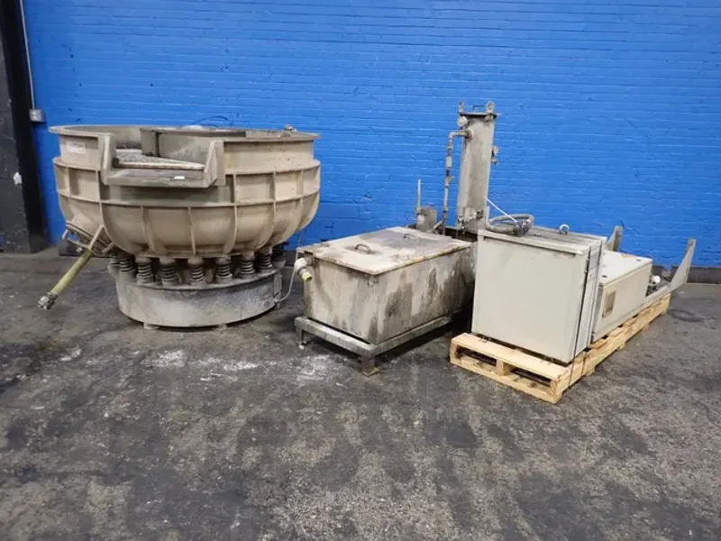 Rosler 60" Dia. Vibratory Finisher - R 620 Euro-kp