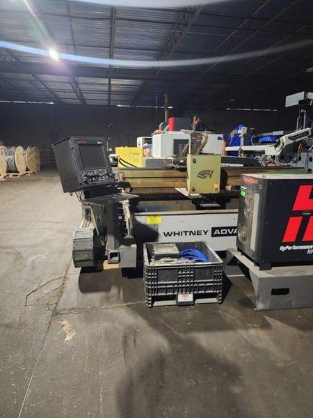 6′ x 12′ Whitney Advantage CNC Precision Plasma Cutting System, 2021 – Hypertherm HPR130XD