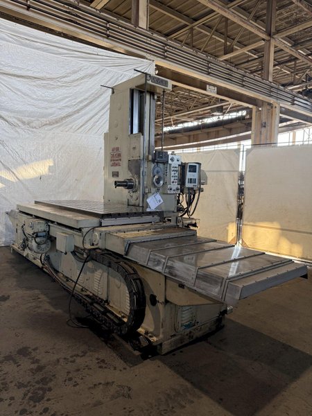 4" DEVLIEG 4K-96 HORIZONTAL BORING MILL. STOCK # 0113826