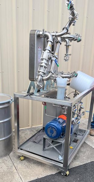 Delta Separations FFE-45 Falling Film Evaporator, 2019