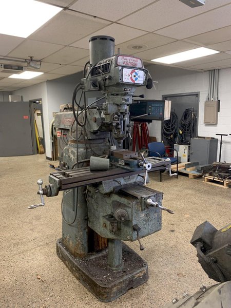 Kondia Model G Vertical Mill, S/N G-370.