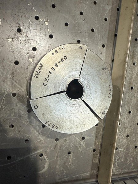 WARNER &amp; SWASEY ASSORTED COLLET PADS / HOLDERS : STOCK #23547