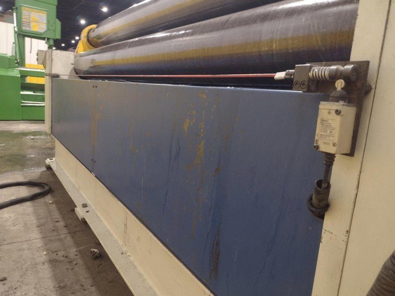 8' X 1/4" BIRMINGHAM MODEL #RH-0806 HYDRAULIC DOUBLE PINCH PLATE ROLL 2007: YOBRO #25022