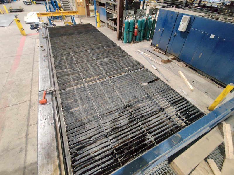 6,000 WATT TRUMPF TRULASER 8000 WITH TRUFLOW 6KW RESONATOR. STOCK # 0690524