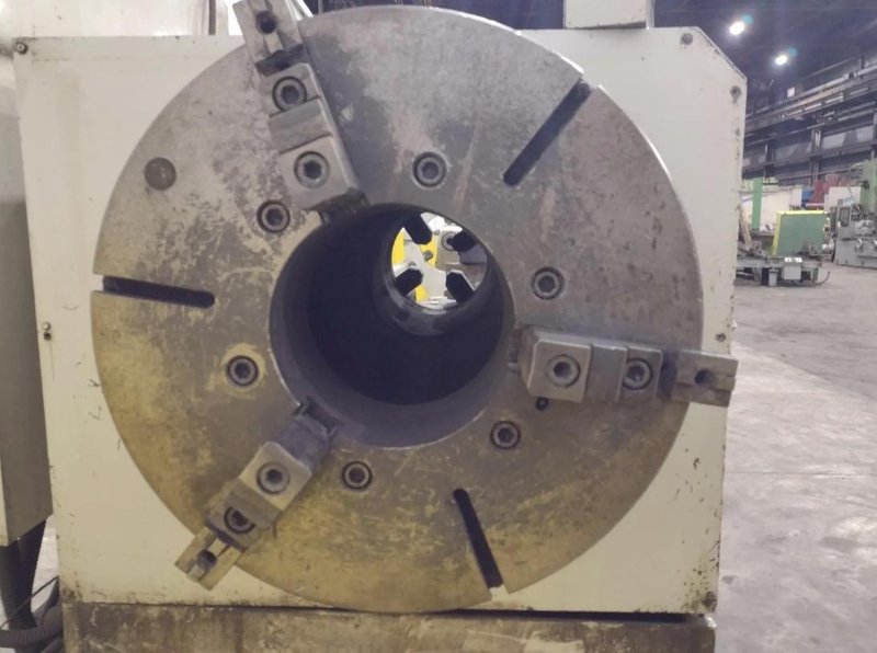 35" X 120" WILLIS PK35 HOLLOW SPINDLE ENGINE LATHE 10" HOLE. STOCK # 0547226