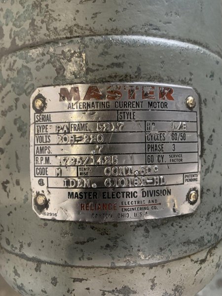 1-HP BRIDGEPORT SERIES 1 VERTICAL MILL. STOCK #0254024