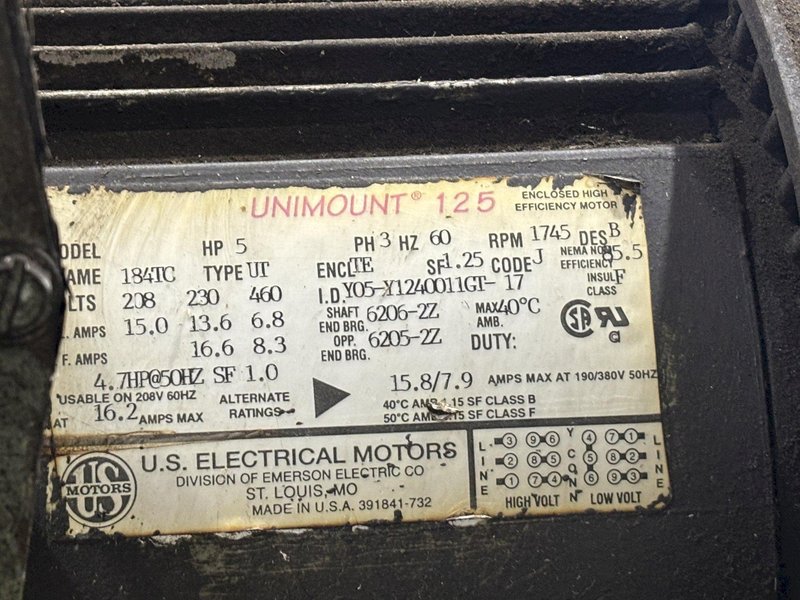 12&quot; X 12&quot; HYD-MECH MODEL #H-12A AUTOMATIC HORIZONTAL BANDSAW: STOCK #23723