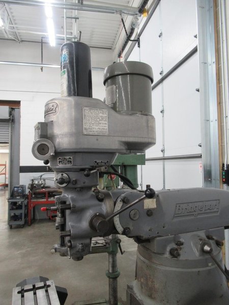 Bridgeport 2J Variable Speed Vertical Milling Machine