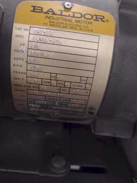 60&quot; X 38&quot; X 38&quot; X 1,000 DEGREE PRECISION QUINCY CORP MODEL #45E-1000M HEATED OVEN: STOCK #20624
