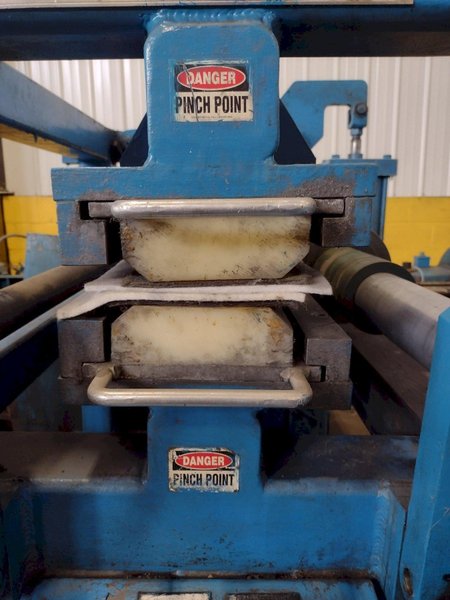 36" X 4" X 12,000 LBS YODER / STAMCO MOTORIZED SLITTING LINE STOCK #3731