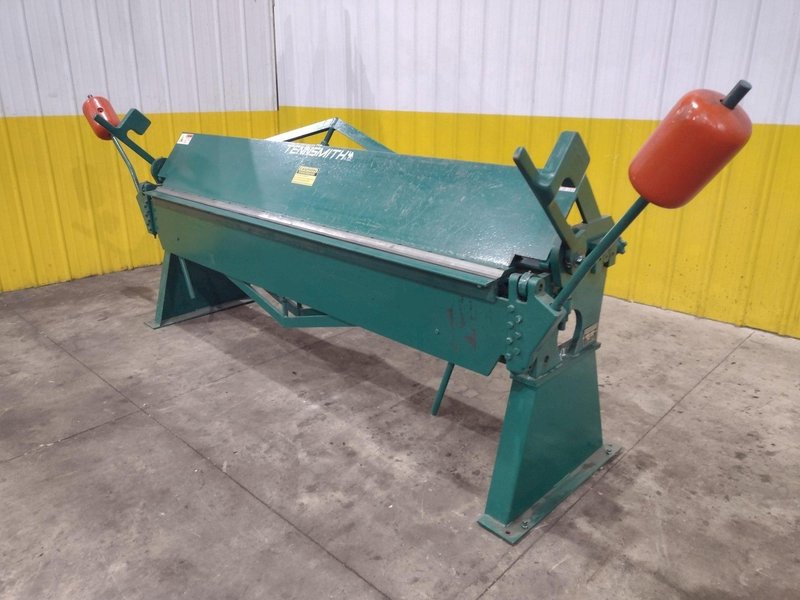 8&#039; x 16 GAUGE TENNSMITH MODEL #HB97-16 MANUAL HAND APRON BENDING BRAKE: YOBRO #24388