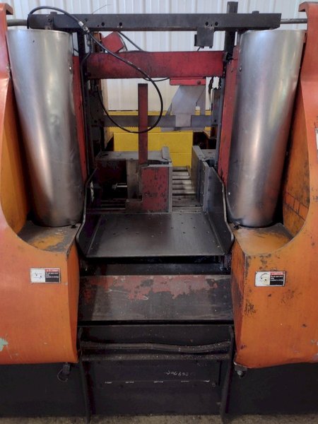 21" x 21" AMADA MODEL HFA530CNC AUTOMATIC HORIZONTAL BANDSAW: STOCK 18232