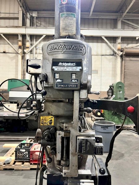 USED BRIDGEPORT 9&quot; X 48&quot;, 2-AXIS CNC KNEE MILL WITH PROTO TRAK MX2 CONTROL, Stock# 11152, Year: 1994
