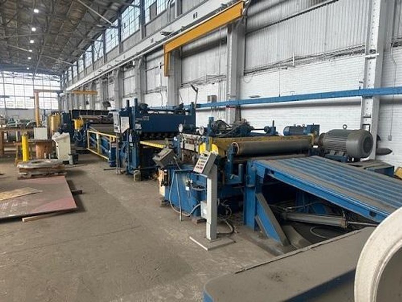 60” x .125” x 40,000# ROWE / HERR VOSS ROLL FEED CTL LINE