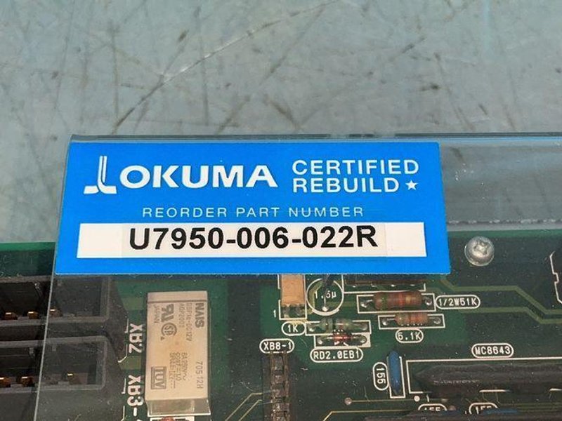 OKUMA BLII-D SERVO DRIVE  -  1006-0612-109-09 / BLII-D50A