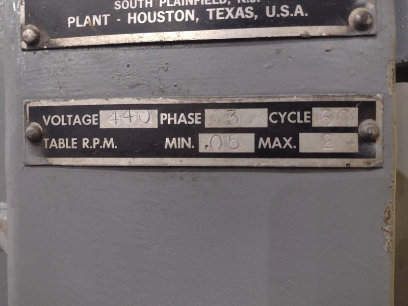 1,000 LBS RANSOME MODEL #10P WELDING POSITIONER: YOBRO #24774