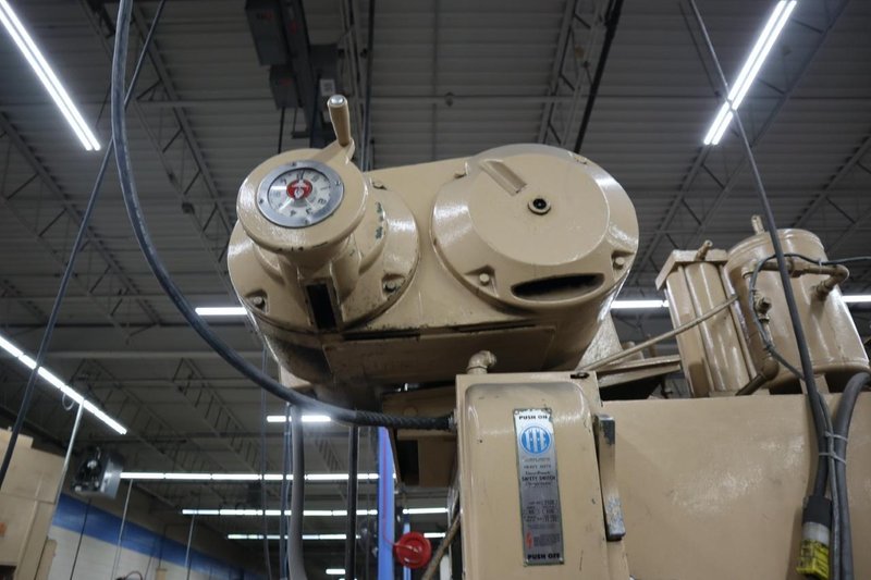 Federal Model 60 Punch Press, 60 Ton, OBI, Single Crank, Flywheel, 2" Stroke, Air Clutch