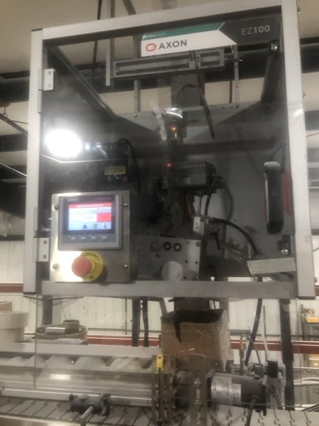 Complete Beverage Canning line with Ska Fab Depalletizer, Palmer Canner 12-1, 2015 – Equipped with Axon Sleever and Shrink Tunnel, Eastey Sleeve Wrapper and Shrink Tunnel, Dakota Water RO System, 3,000 Gallon Poly Tank, Pro-Refrigeration Glycol Chilling Unit, 30 BBL Tank, 40 BBL Tank, 60 BBL Tank