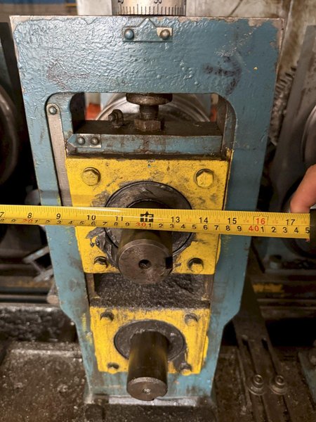 12 STAND X 2" ARBOR X 12" ROLLSPACE BRADBURY STUD MILL/ROLLFORMING LINE. STOCK # 0759026