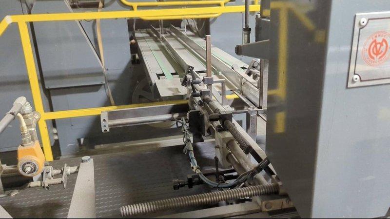 Emmeci MC-92 HSB SX Automatic Rigid Box Forming Line – Left-Hand Discharge