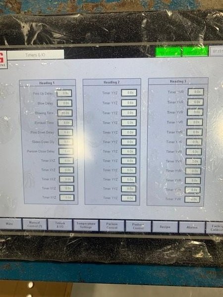 Sterling LS-3 Extrusion Blow Molding Machine