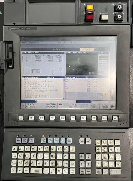 Okuma MB-66VA CNC Vertical Machining Center – TSC, 15,000 RPM Mill