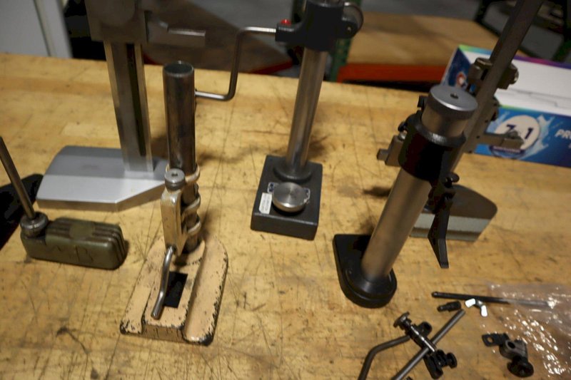 Indicator and Vernier Height Stands (7pcs) with Accessories- Auction Item