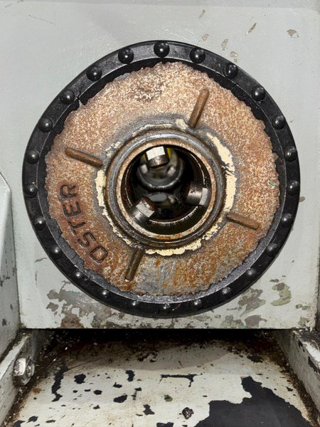 2" OSTER MODEL #702 PIPE THREADER WITH RIDGID HEADS: YOBRO #24575