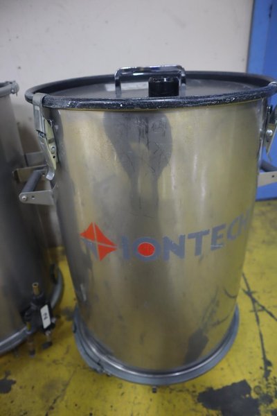 Parker Ionics and Iontech Stainless Steel Powder Coating Hoppers- Auction Item