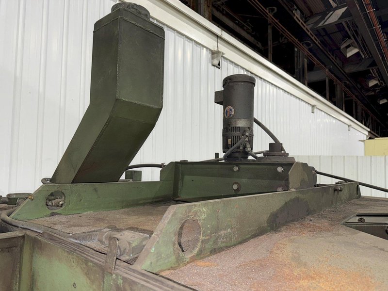 4 STATION X 20 HP -72&quot; X 40&quot; BRONCO SHOT BLAST ROTARY TABLE PART BLASTIN MACHINE: STOCK #23778