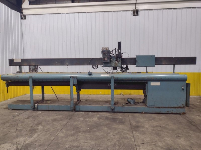 16' JETLINE ENGINEERING MODEL #LWS-192 LONGITUDINAL EXTERNAL SEAM WELDER : YOBRO #25752