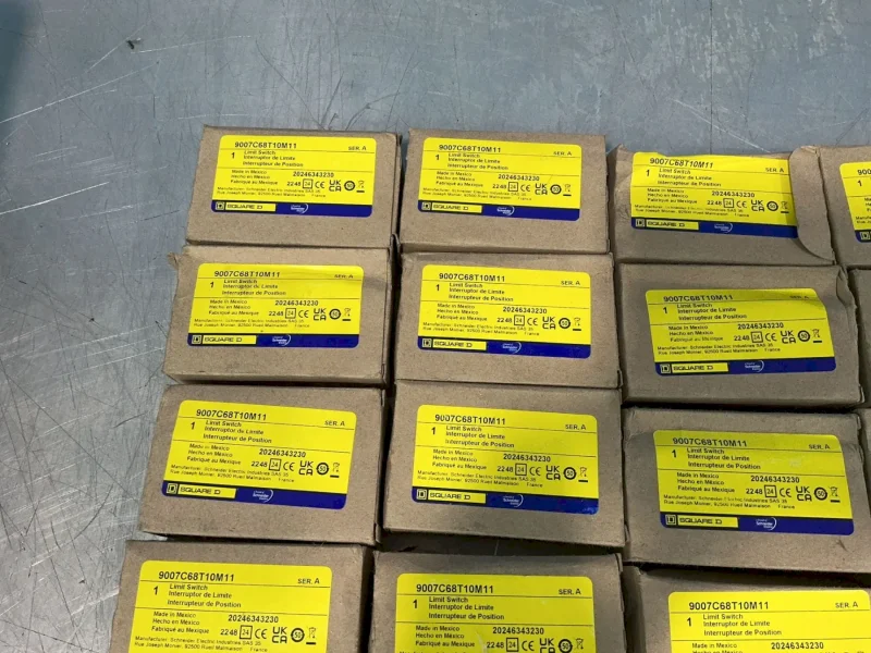 SQUARE D LIMIT SWITCHES  -  9007C68T10M11