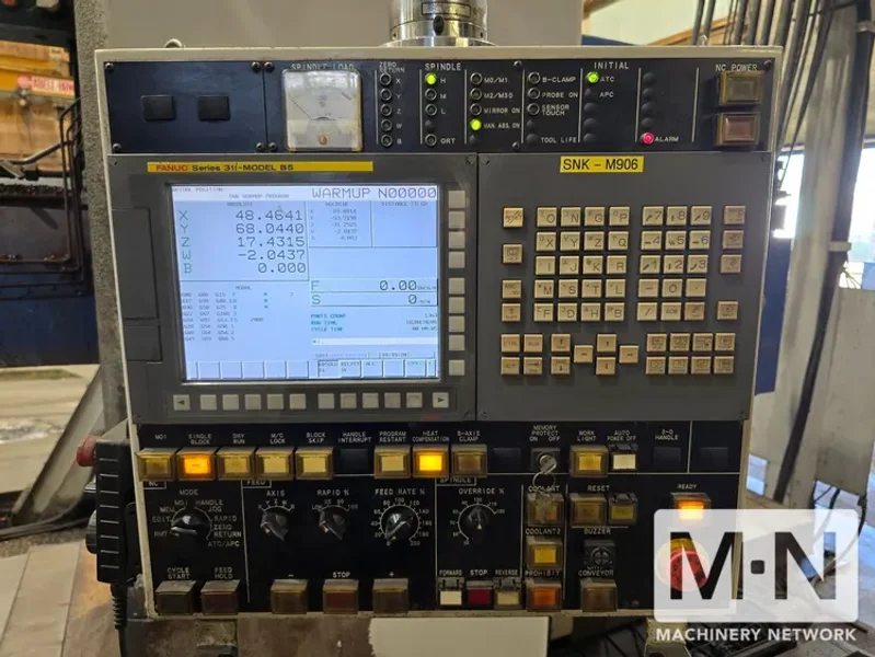 SNK Nissin BP130-3.0 CNC Table Type Horizontal Boring Mill, 2012