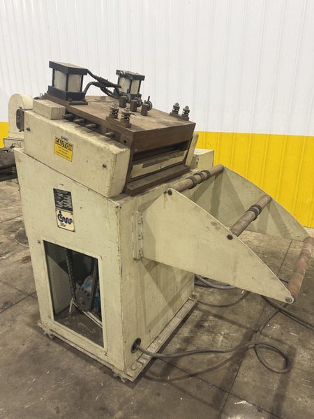 6,500 LB X 24" X .187" CWP COIL FEED LINE; DOUBLE END REEL, STRAIGHTENER, SERVO FEED: YOBRO #24604