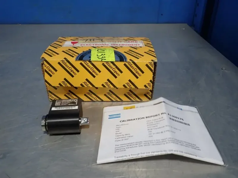 Atlas Copco  In-line Rotary Torque Transducer  - Irtt-b-180a-13