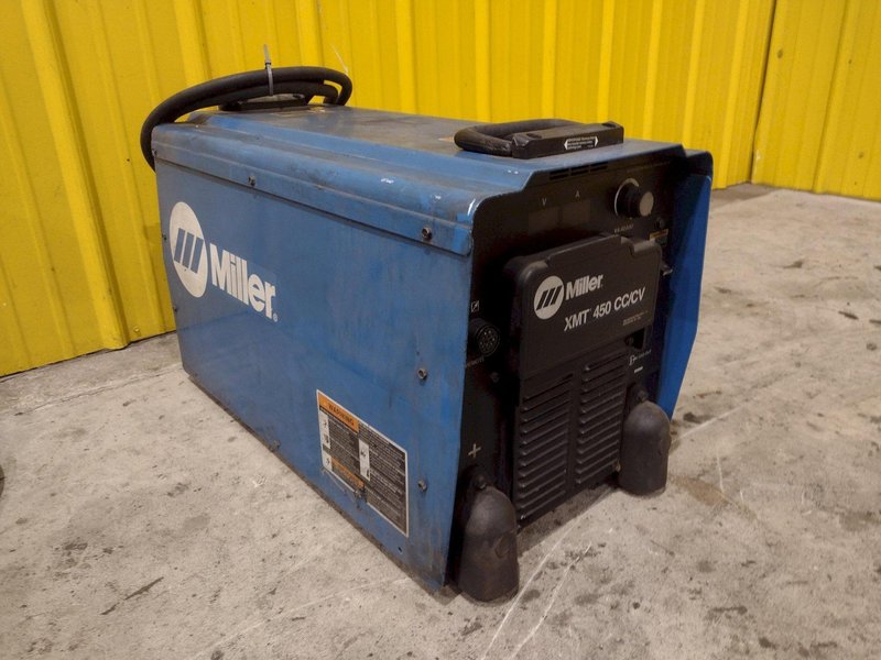 MILLER XMT450 CC CV WELDER W/ FEEDER: STOCK #23484