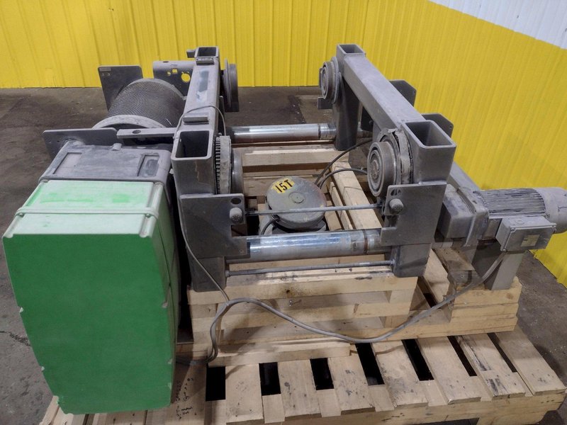 15 TON STAHL UNDERSLUNG HOIST AND POWER TROLLY: STOCK #19749