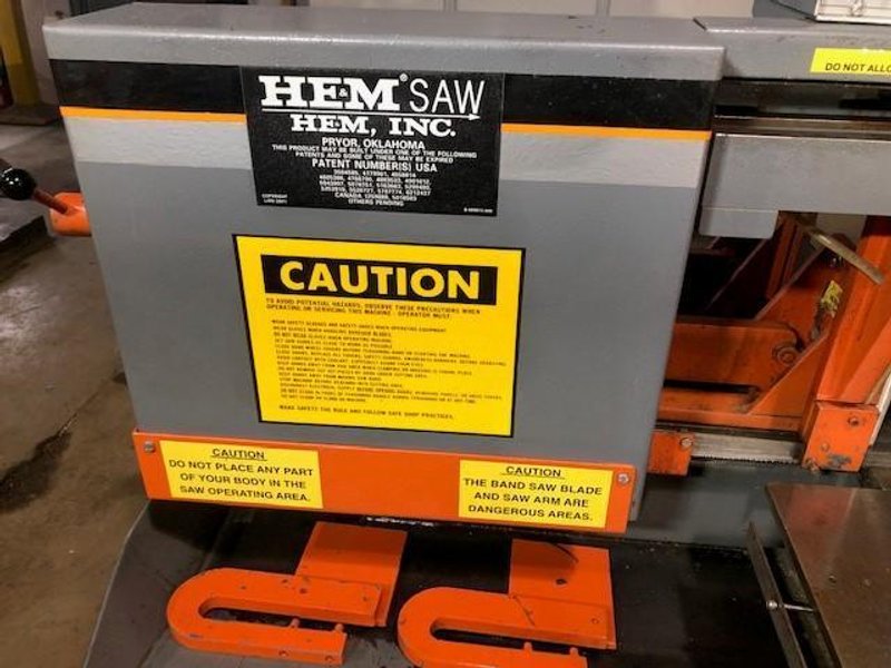 H.E.M. BAND SAW H90-A STOCK # 2921