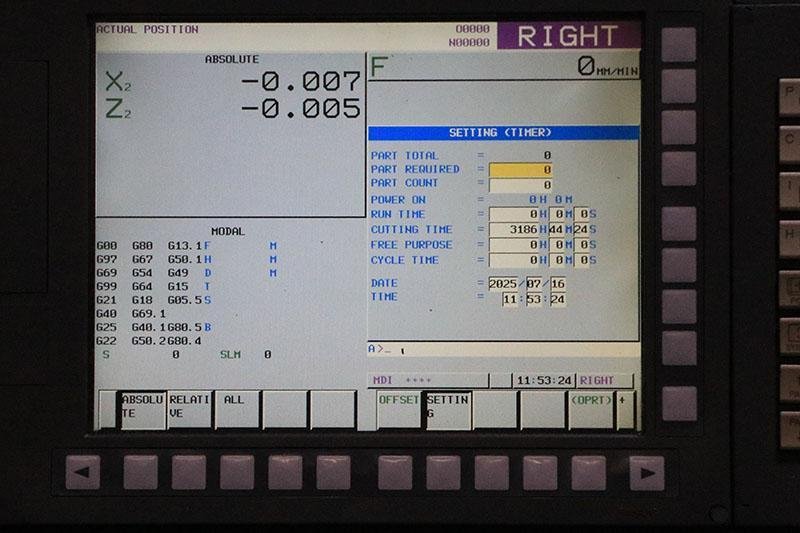 MURATEC MW-120 TWIN SPINDLE CNC LATHE