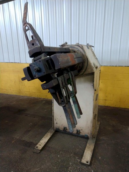 10,000 LB 5 TON X 12&quot; X .156&quot; LITTELL COIL FEED LINE WITH COIL REEL &amp; STRAIGHTENER: STOCK 14941