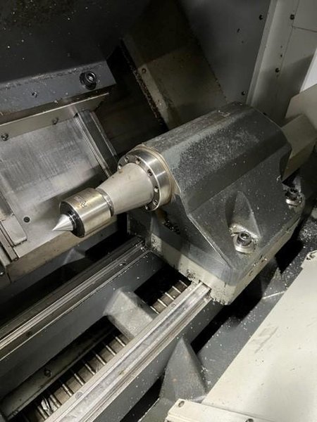 Haas ST-20 CNC Lathe with Haas Bar Feeder For Sale - 2016