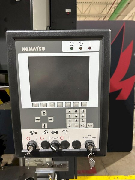 165 TON KOMATSU MODEL #H1F150-2 GAP FRAME SERVO PRESS, NEW IN 2020: YOBRO #24058