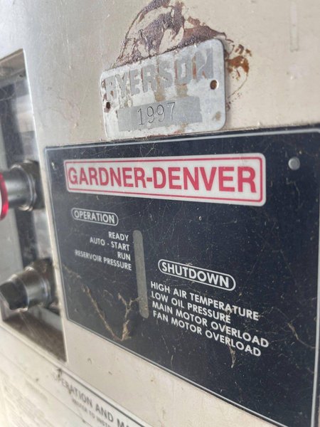100 HP Gardner Denver Electra Saver II Air Compressor, 1997 – 460V