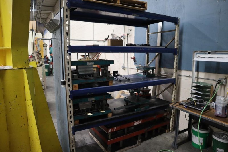 Large Die Sets for Presses on Pallet Rack- Auction Item