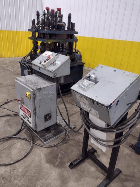 20 TON AIRAM PNEUMATIC 4 POST CUTOFF PRESS: YOBRO #24842